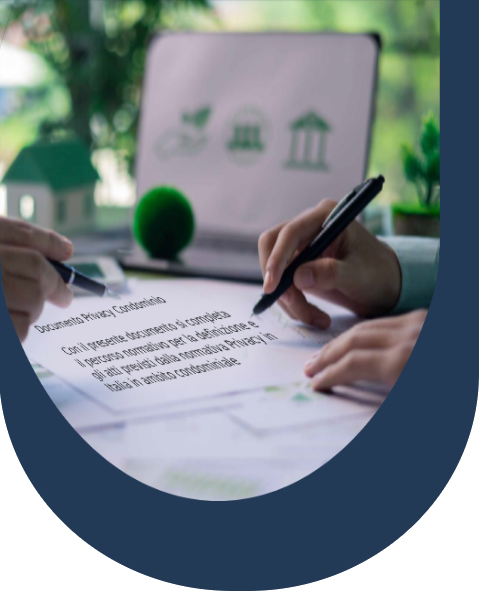 Laserwall per la privacy in condominio